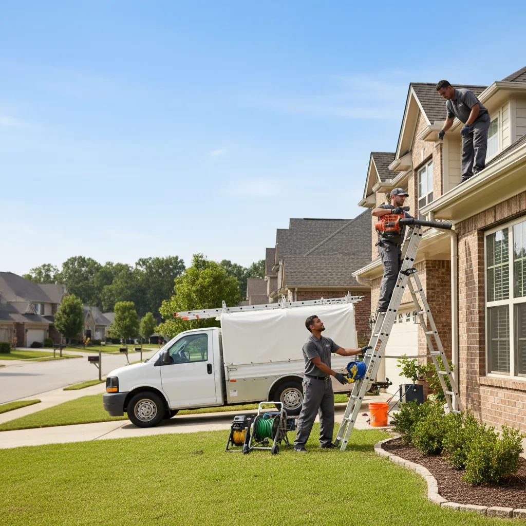 Home Gutter Service in Stockton, IL near me